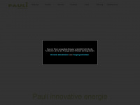 pauli.me Webseite Vorschau