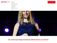 susannehueber.ch Webseite Vorschau
