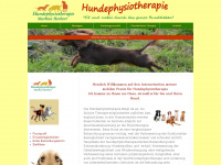 dogphysio.info Webseite Vorschau