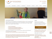 chemnitz-psychotherapie.de Webseite Vorschau