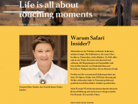 safari-insider.com Webseite Vorschau