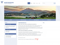 wirthensohn.ch Webseite Vorschau