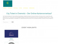city-ticket.de Webseite Vorschau