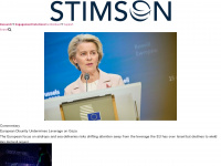 stimson.org Webseite Vorschau