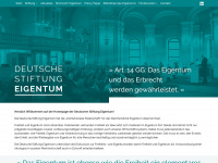 deutsche-stiftung-eigentum.de Webseite Vorschau