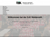 djk-waldenrath.de Webseite Vorschau