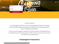camping-gugel.de Webseite Vorschau