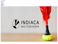 indiaca-malterdingen.de Webseite Vorschau