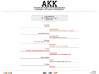 akk.org Webseite Vorschau