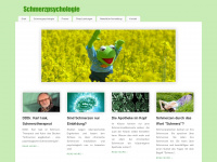 schmerzpsychologie.com Webseite Vorschau