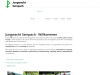 jungwachtsempach.ch Webseite Vorschau