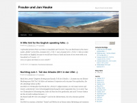 janhauke.wordpress.com Webseite Vorschau