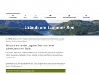 luganersee.de Webseite Vorschau