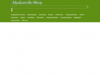 alpakawolle-shop.de Webseite Vorschau