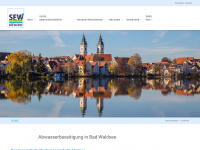 sew-bad-waldsee.de Webseite Vorschau