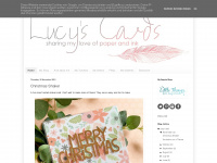 lucys-cards.com Webseite Vorschau