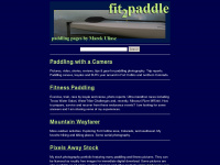 fit2paddle.com Webseite Vorschau