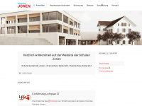 schulen-jonen.ch Webseite Vorschau