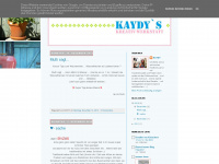 kaydys.blogspot.com Webseite Vorschau