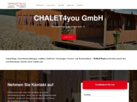 chalet4you.ch Webseite Vorschau
