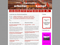 arbeiter-innen-kampf.org Webseite Vorschau