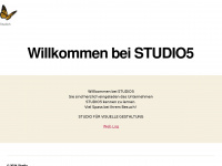 studio5.ch Webseite Vorschau