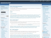 systemischesnlp.wordpress.com Webseite Vorschau