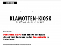 klamotten-kiosk.de Webseite Vorschau