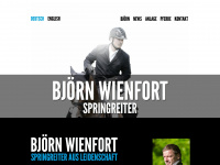 wienfort-horses.com Webseite Vorschau