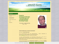 ploetzlich-sonne.de Webseite Vorschau