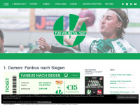 volmetal-handball.de Webseite Vorschau
