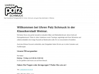 uhren-patz.de Webseite Vorschau