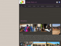 schule-mali.de Webseite Vorschau