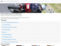 motorradfreunde-gruendelhardt.de Webseite Vorschau