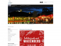 waxenberg.info Webseite Vorschau