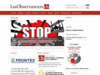 lesobservateurs.ch Webseite Vorschau