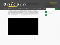 unicorn-sa.ch Webseite Vorschau