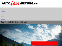 autofairmietung.cc Webseite Vorschau