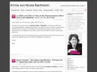 bachmannkrimis.ch Webseite Vorschau
