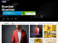 buecherwuermer.info Webseite Vorschau