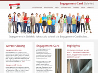 engagementcard.de Webseite Vorschau