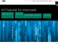informatik.kit.edu Webseite Vorschau