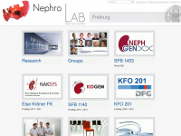 nephrolab.org Webseite Vorschau