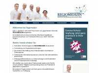 regiomedizin.de Webseite Vorschau