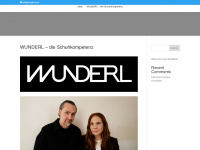 wunderl.com Webseite Vorschau