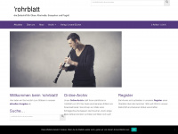 rohrblatt.com Webseite Vorschau