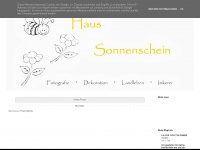 haus-sonnenschein.blogspot.com Webseite Vorschau