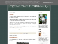 myrtlemanorminiatures.blogspot.com Webseite Vorschau