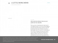 alittlemoreminis.blogspot.com Webseite Vorschau