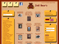 joelbears.eu Webseite Vorschau